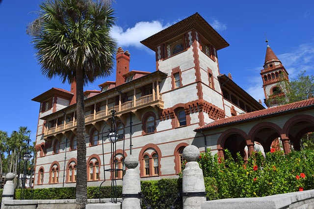 Lightner Museum and historic sights for snowbirds in St Augustine, Florida